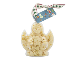 Plastic Angel filled with chocolate buttons, Christmas Gift - 3
