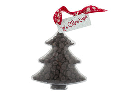 Plastic Christmas Tree shape filled with chocolate buttons, Christmas Gift - Image 2