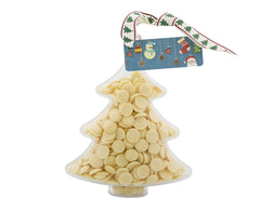 Plastic Christmas Tree shape filled with chocolate buttons, Christmas Gift - Image 3