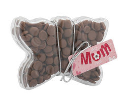 Plastic butterfly shape filled with chocolate buttons, Gift - Image 4