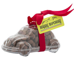Plastic car shape filled with chocolate buttons, Gift - Image 2 