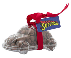 Plastic car shape filled with chocolate buttons, Gift - Image 5 