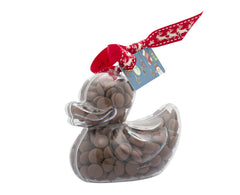 Plastic duck shape filled with chocolate buttons, Gift - Image 2