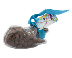 Plastic plane shape filled with chocolate buttons, Gift - Image 3