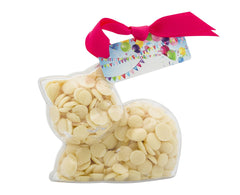 Plastic kitten shape filled with chocolate buttons, Gift - Image 3