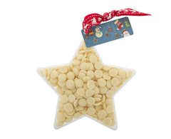 Plastic star shape filled with chocolate buttons, Gift - Image 5