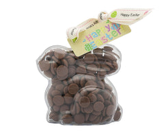 Plastic rabbit shape filled with chocolate buttons, Gift - Image 2